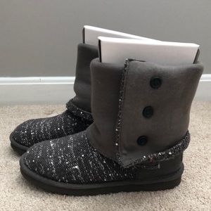 Sequin Knit UGG Boots